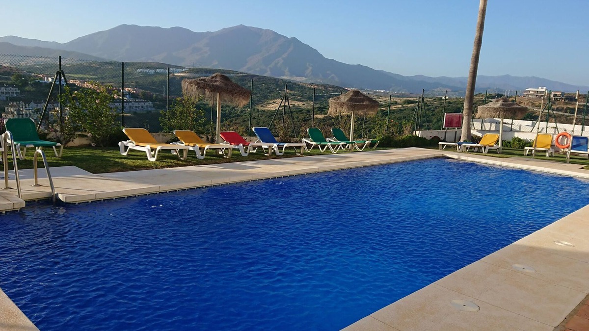 Bahia de Casares House | Estrella de la Bahia Penthouse with 4 terraces, communal pool, 300m to the beach