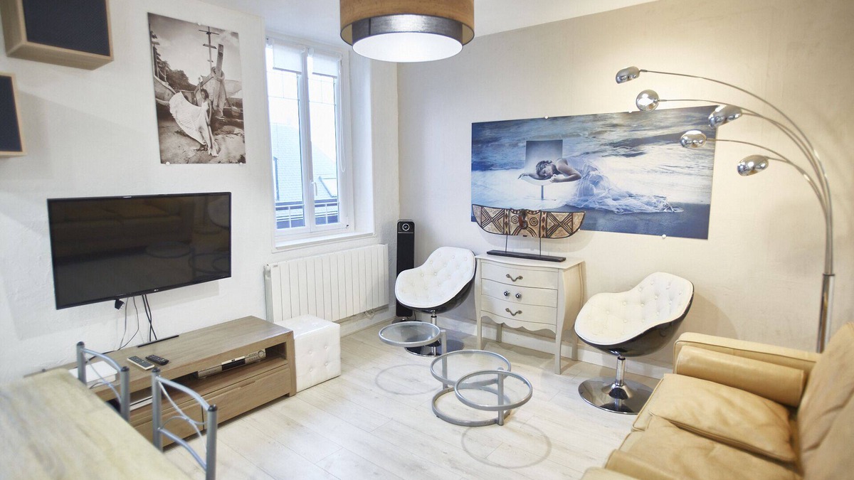 Etretat Apartment | ETRETAT - few meters from sea side - Charming flat "Waves of Atlantis"