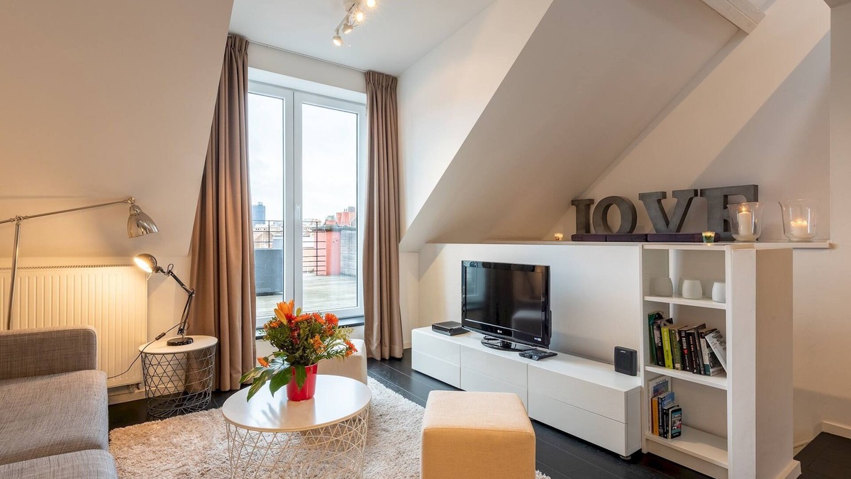 Ixelles Apartment | Europea Brussels Luxury Duplex Terrace Residence - Flagey