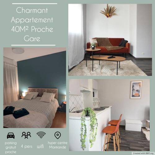 Marmande Apartment | Evasion Parfaite ! Proche Gare et Clim