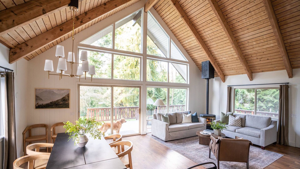 Sudden Valley Cabin | Evergreen Escape | A-Frame, Large Lot, Media Room