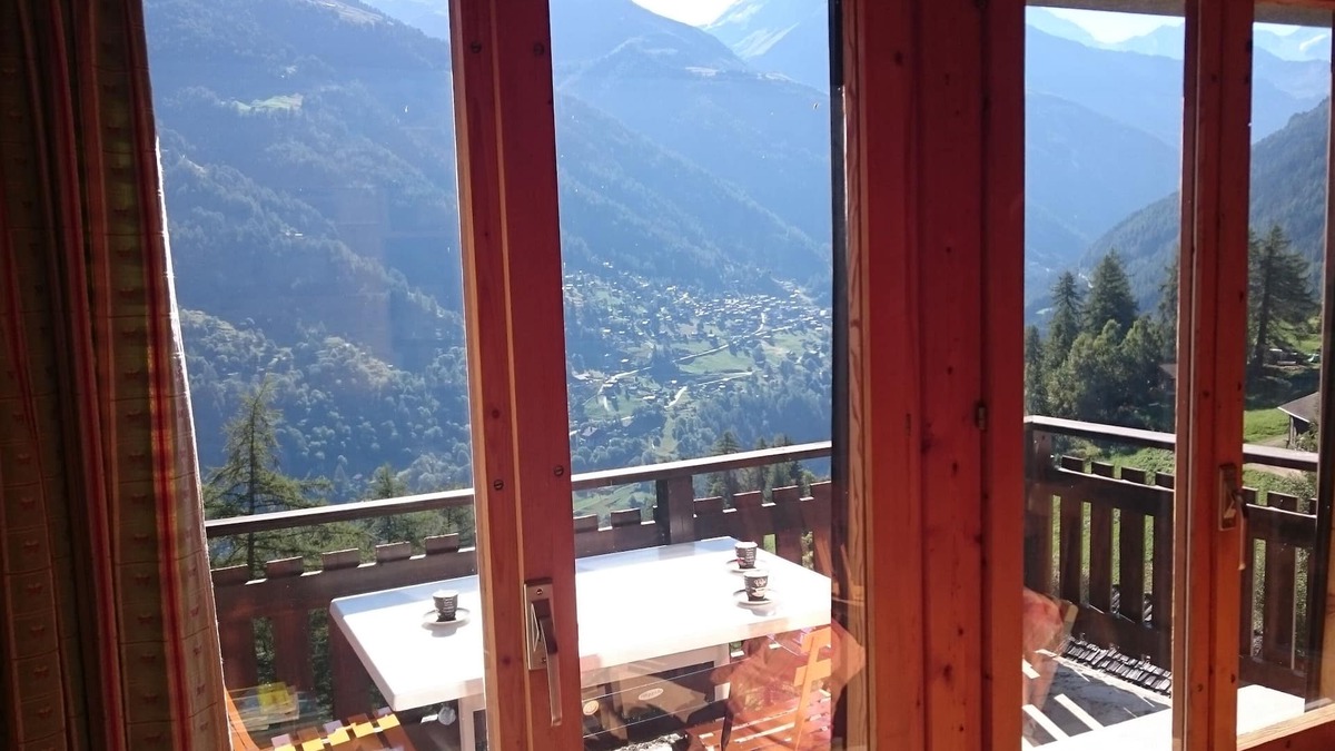 Saint-Jean Apartment | Excellent location in the heart of Val d'Anniviers, with unique views of the peaks