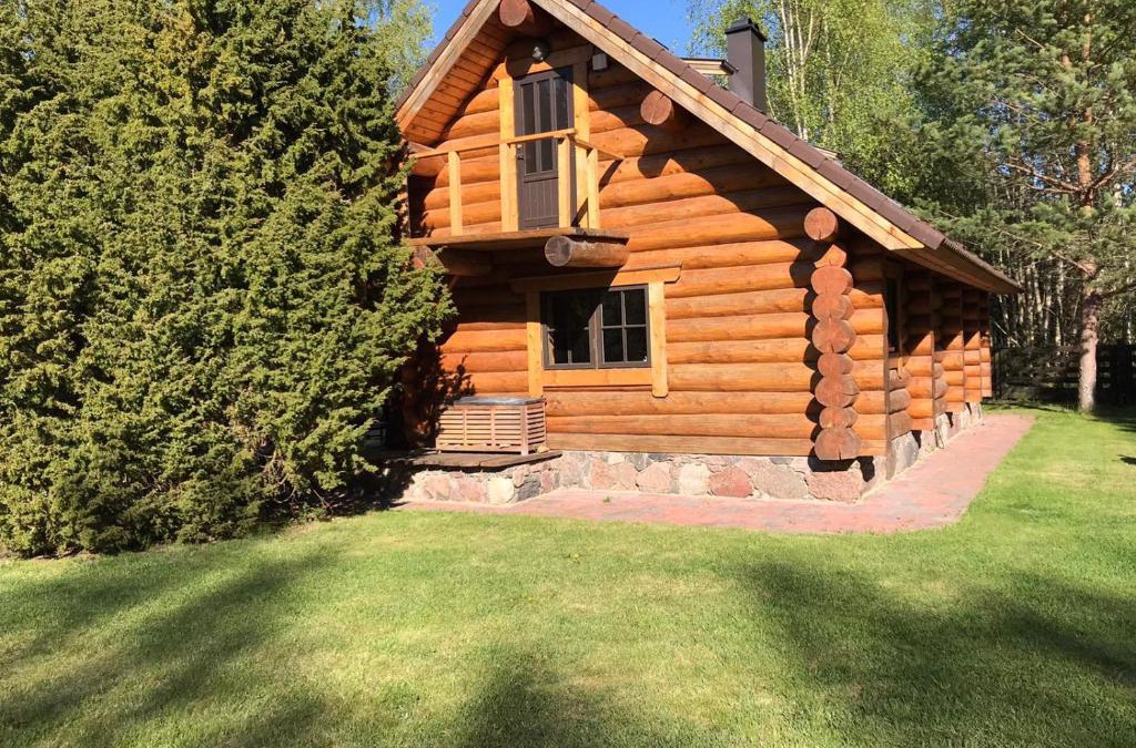 Hara Ski Chalet | Excellent log house with a sauna in Lahemaa!