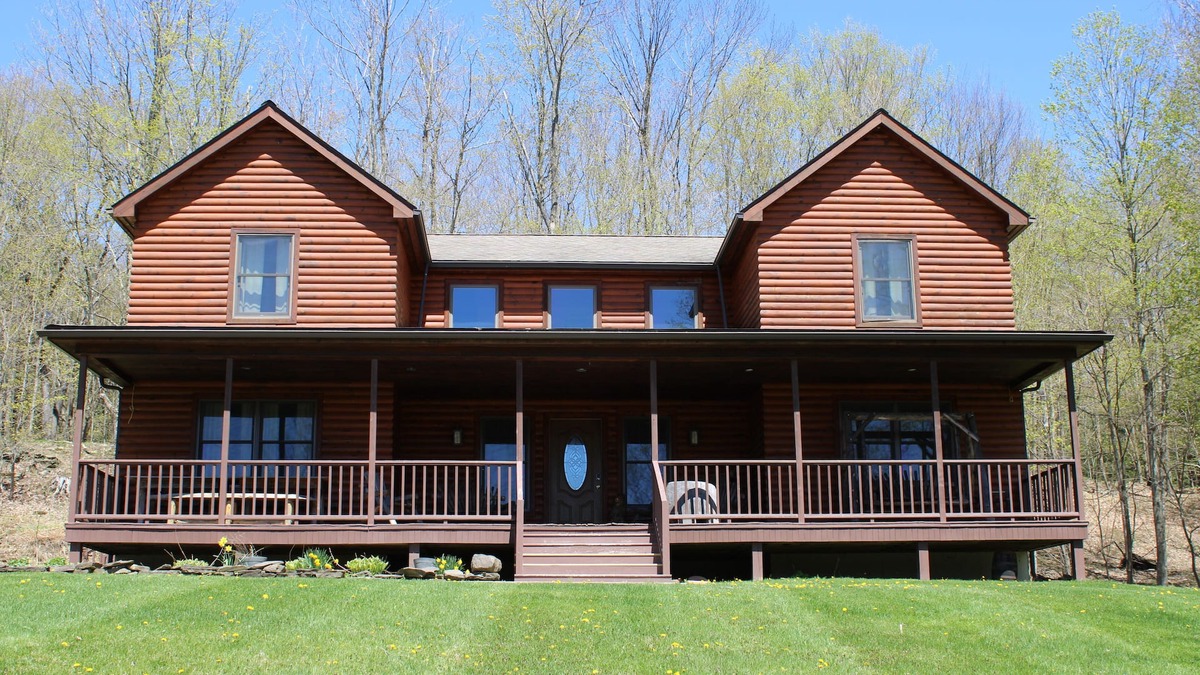 Cooperstown House | Exceptional Modern Log Home. Close to Ommegang, Hall of Fame, Downtown.
