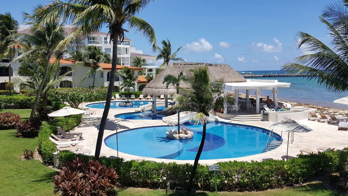 Playacar Fase I Condo | Exceptional Ocean-Front 2 bedroom Condo in Xaman Ha 7102 - Playa Del Carmen