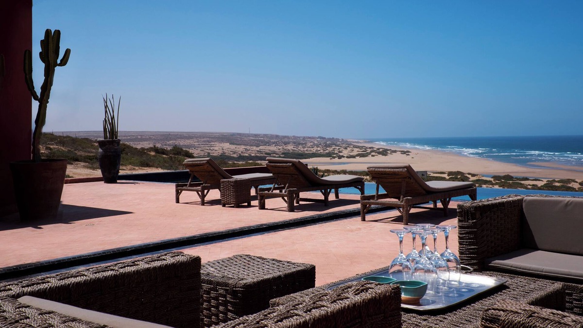 Sidi R'bat Villa | Exceptional seafront villa with private pool