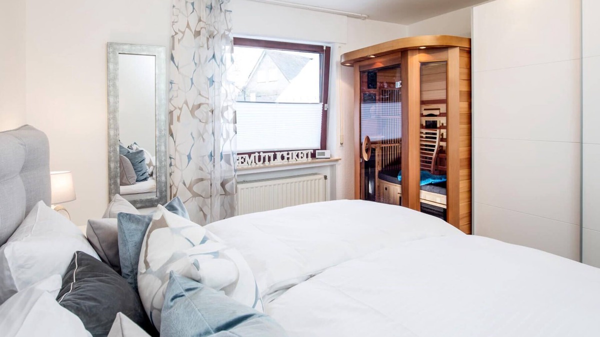 Altastenberg Apartment | Exclusive vacation home with whirlpool and infrared sauna