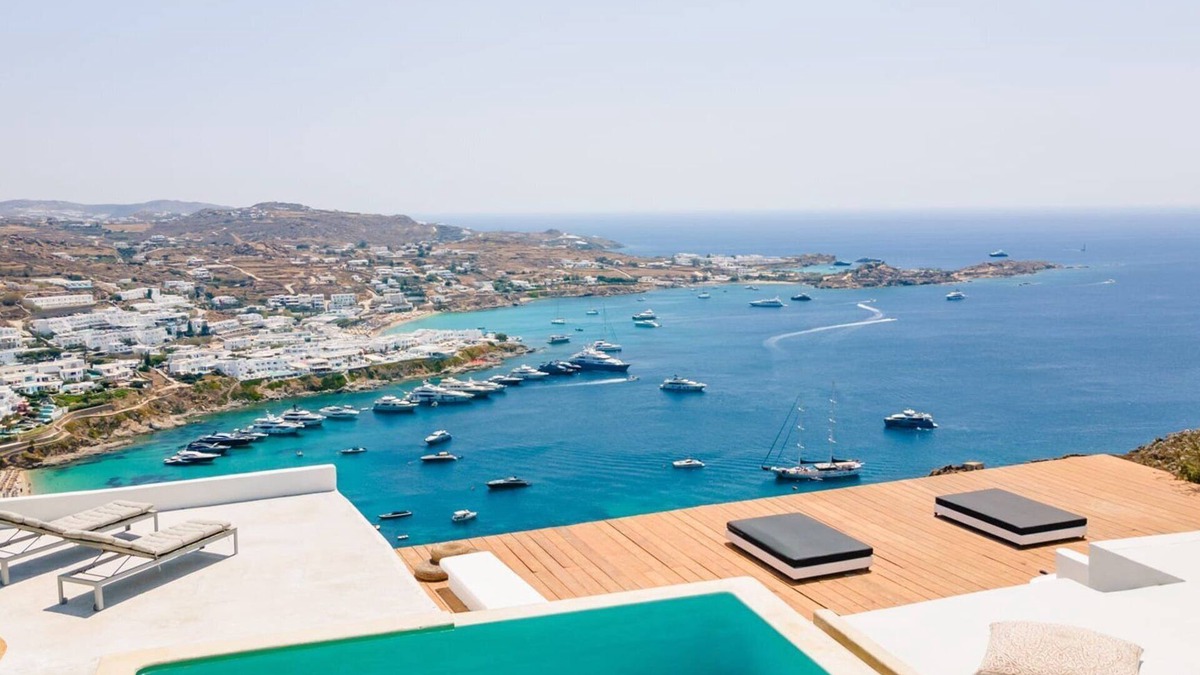 Psarou Villa | Exclusive Above Nammos Villa | Villa Mystique | Overlooking Famous Nammos.