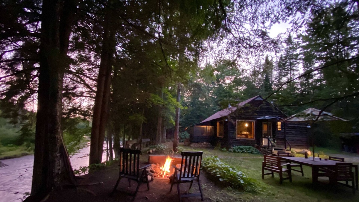 Cold Brook Cabin | Exclusive Adirondack Cabin on River, 24 Private Acres