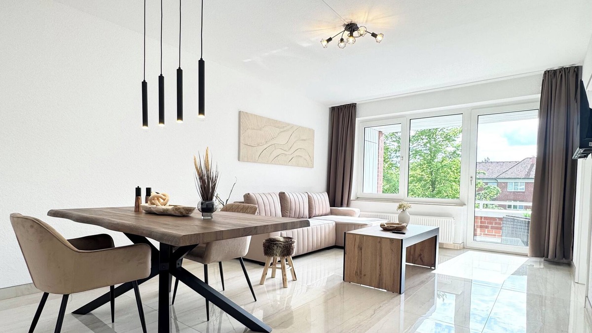 Region Hannover District Apartment | Exclusive central 50m2 apartment I balcony I WiFi I Netflix