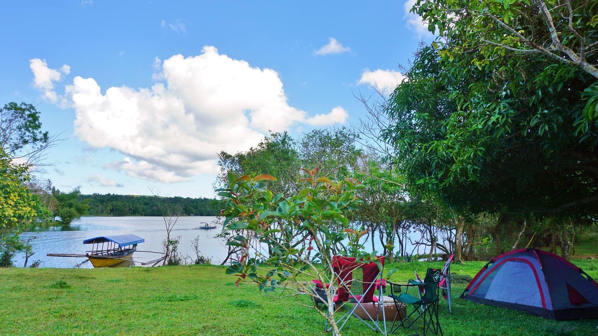 Cavinti RV Rental | Exclusive Glamping Adventure in a Private Island with 360 degree Lake View