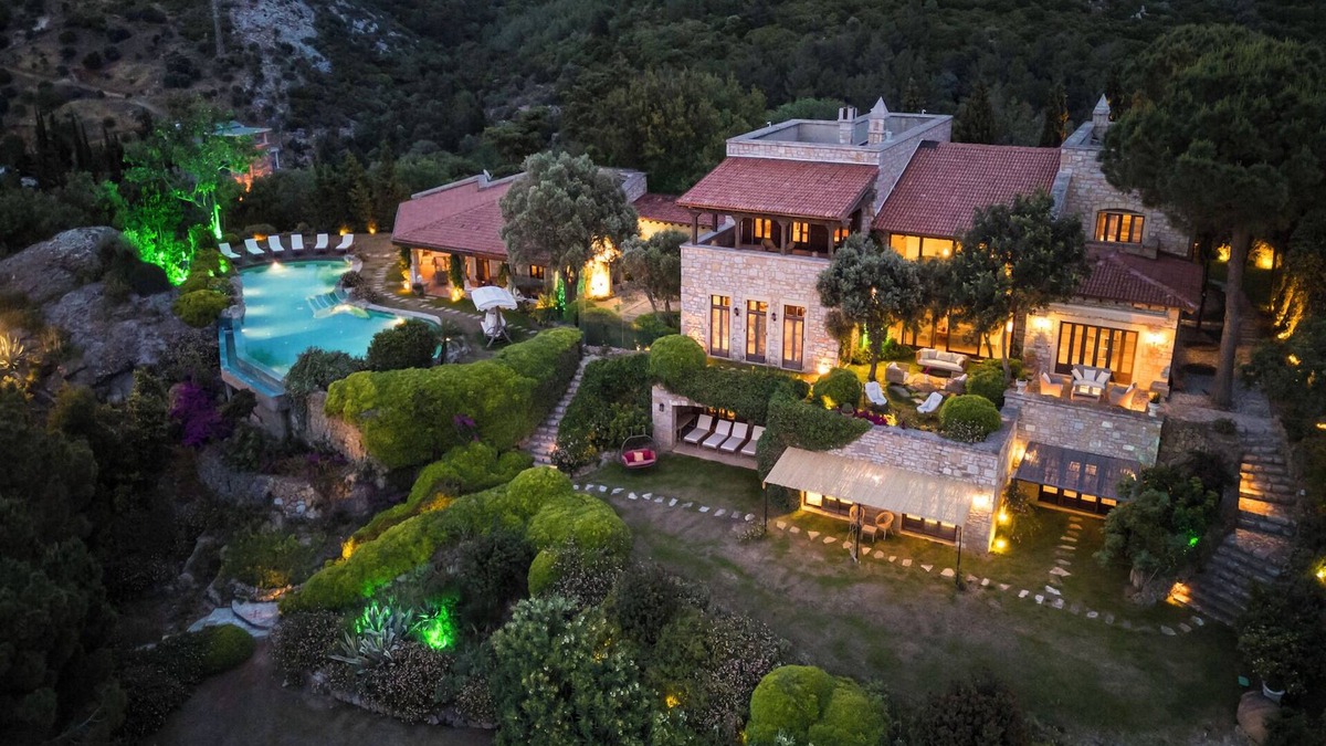 Dagbelen Villa | Exclusive Hill Mansion in Bodrum - Pool, Spa, Gym, and Breathtaking Marina Views
