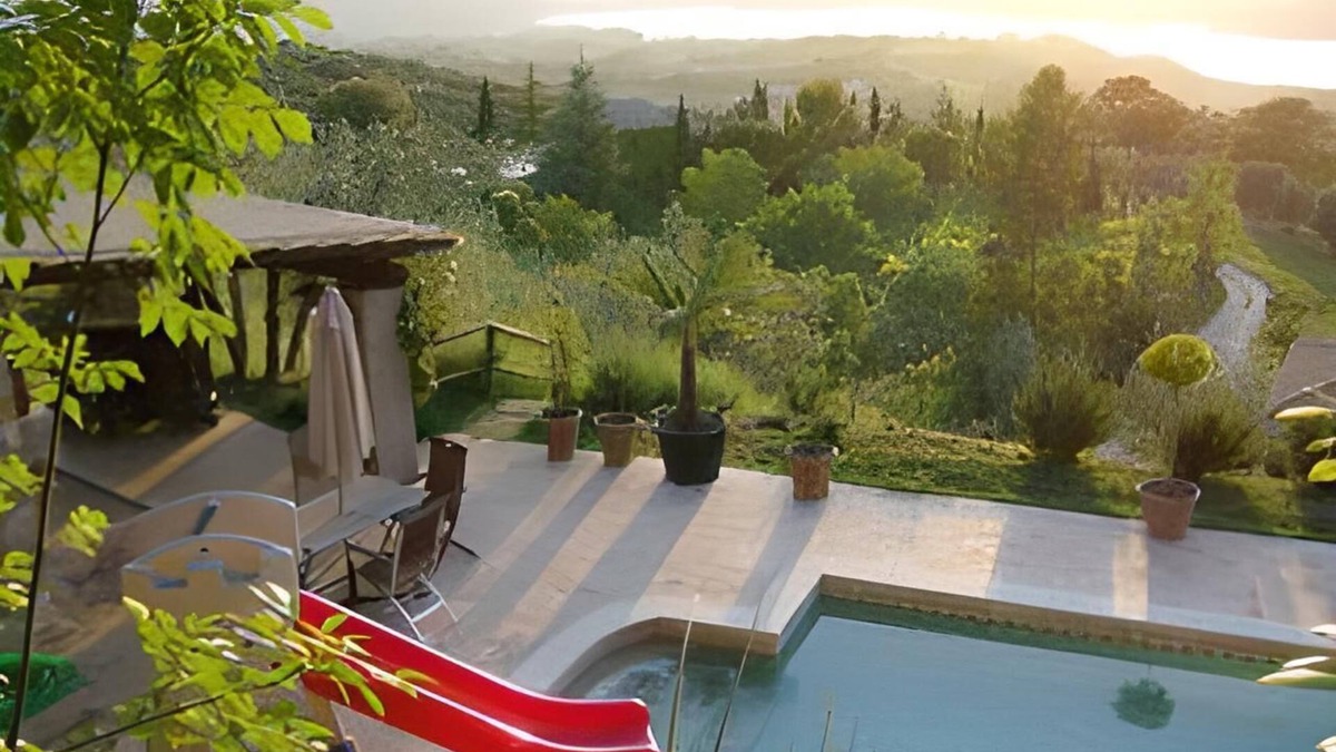 Baschi Villa | Exclusive Property, Panoramic Hillside Stone Villa With Private Pool Own Grounds