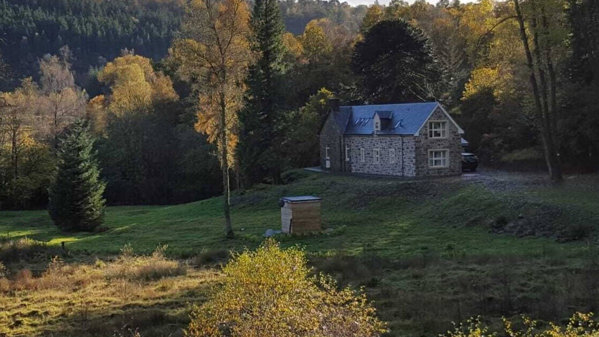 Milton House | Exclusive Unique Woodland House Loch Ard Forest/The Trossachs Aberfoyle