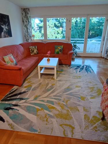 Allmannsdorf Apartment | Exklusive Lage, sehr große Wohnung mit Gartenblick - FEWO Hämmerle Rot