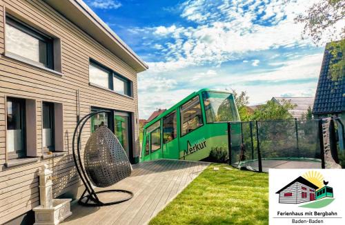 Steinbach House | Exklusives Holzhaus mit Bergbahn - Baden-Baden im Schwarzwald