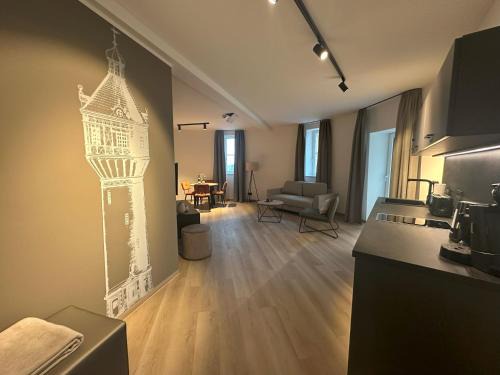 Delitzsch Apartment | Exklusives Wohnen im historischen Wasserturm dem Highlight von Delitzsch WE316