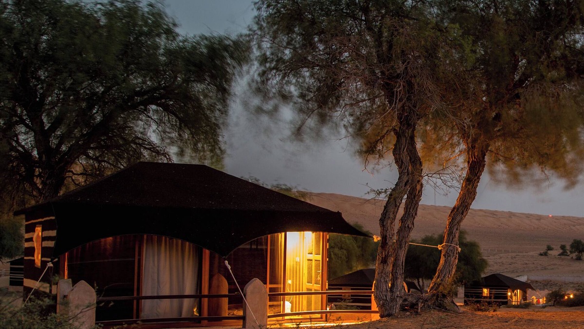 Bidiya Resort | Experience Wahiba in the comfort of our Premium Tents at Thousand Nights Camp
