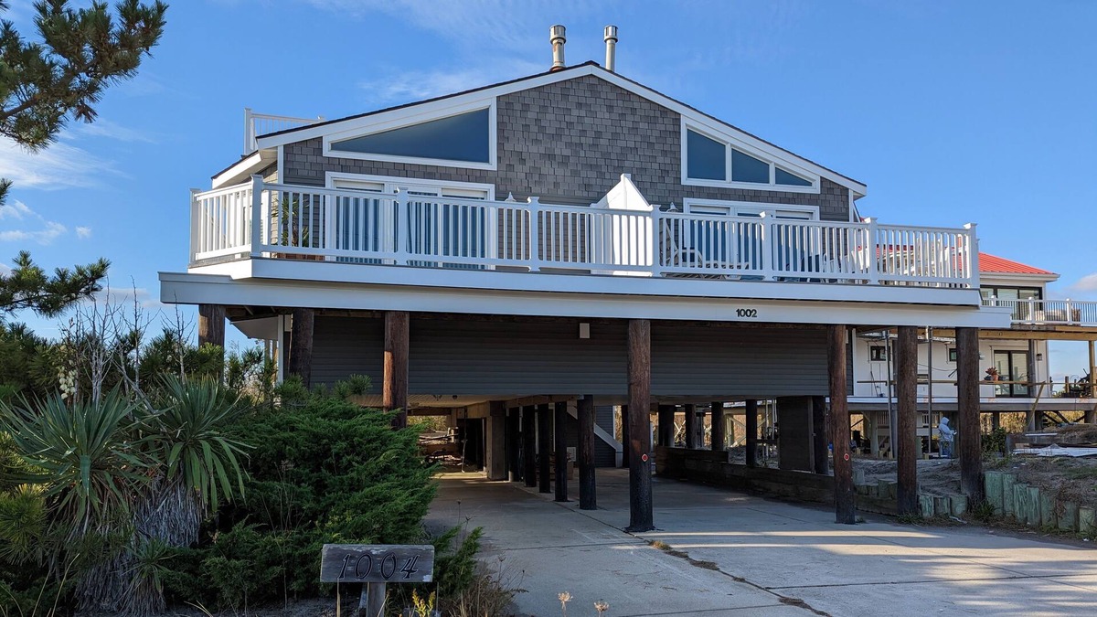 Dennisville House | Expansive ocean and bay views, plus the Atlantic City skyline at night!