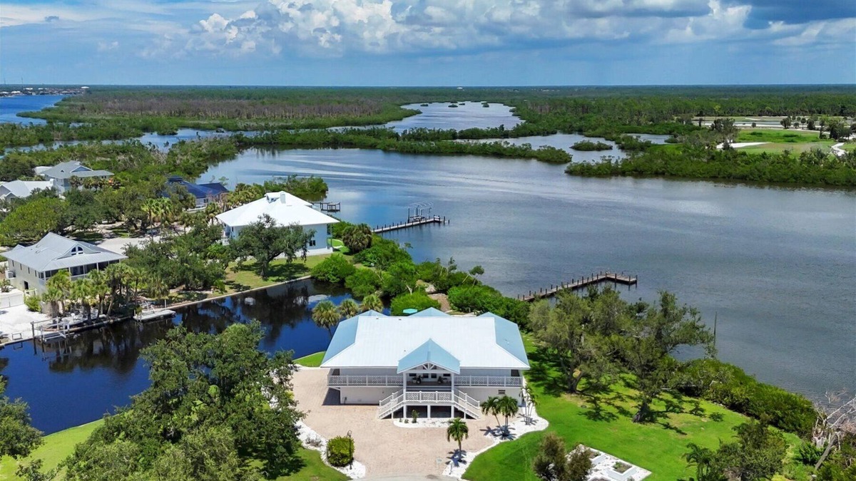 Cape Haze House | Experience luxury at The Lookout, a 3-bedroom home in scenic Placida, FL with ocean views.