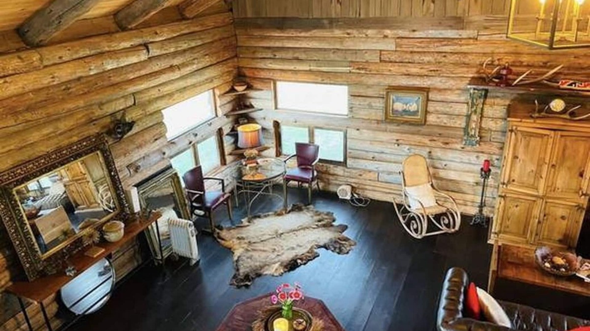 Canby Cabin | Experience Rustic Living in a Real Log Cabin 75 Acres of Natural Beauty