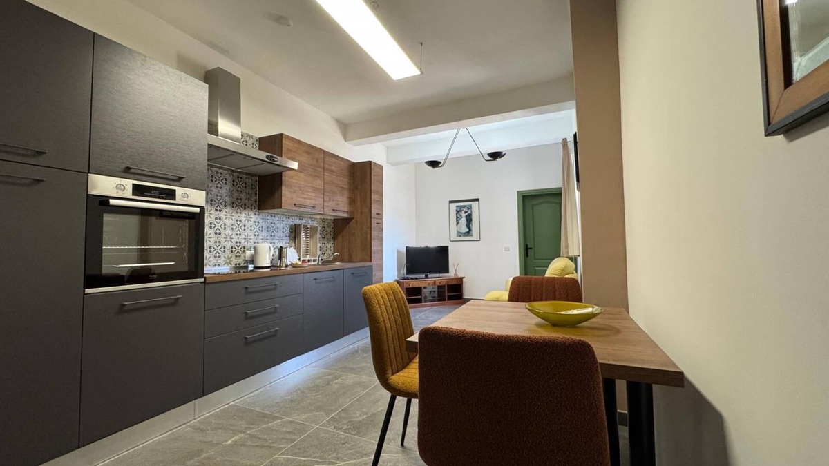 Mellieha Apartment | Experience the pinnacle of luxury in our newly designed one-bedroom apartment in Mellieha square