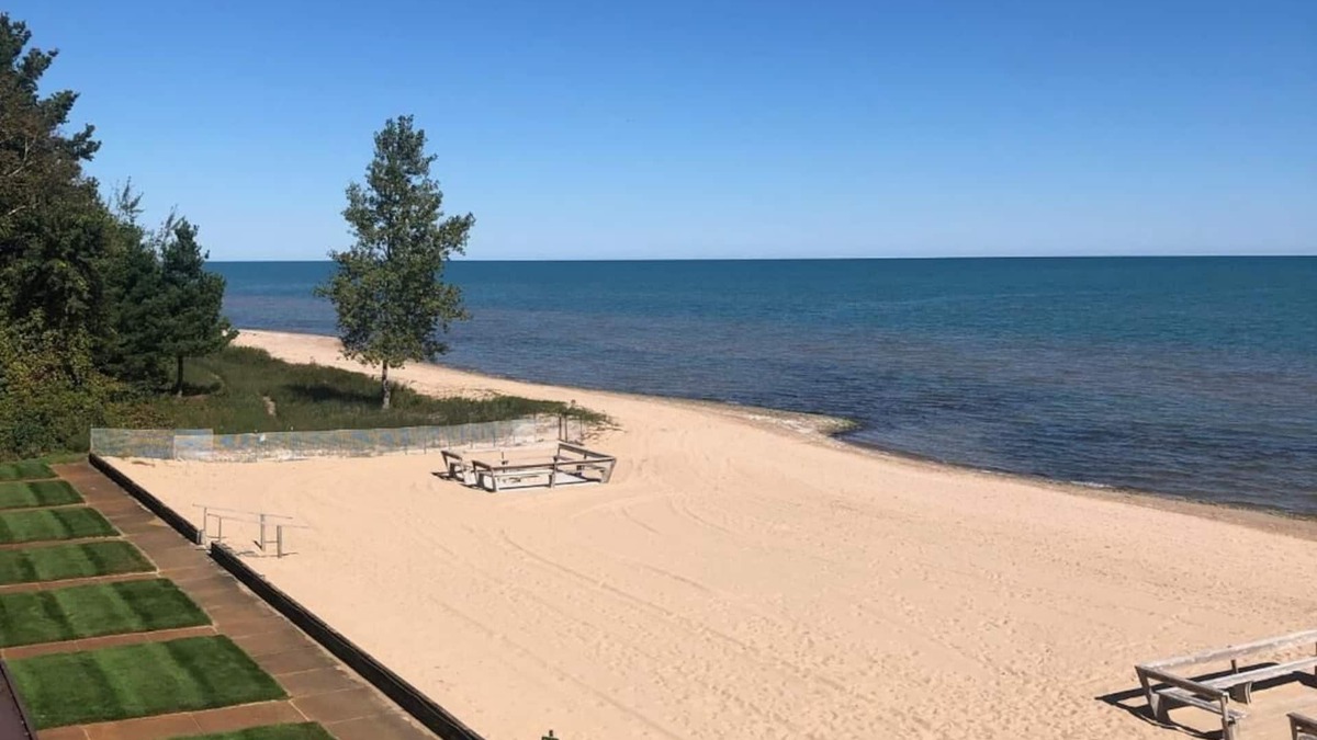 Oscoda Condo | Experience Unmatched Luxury at Our Stunning Lake Huron Penthouse