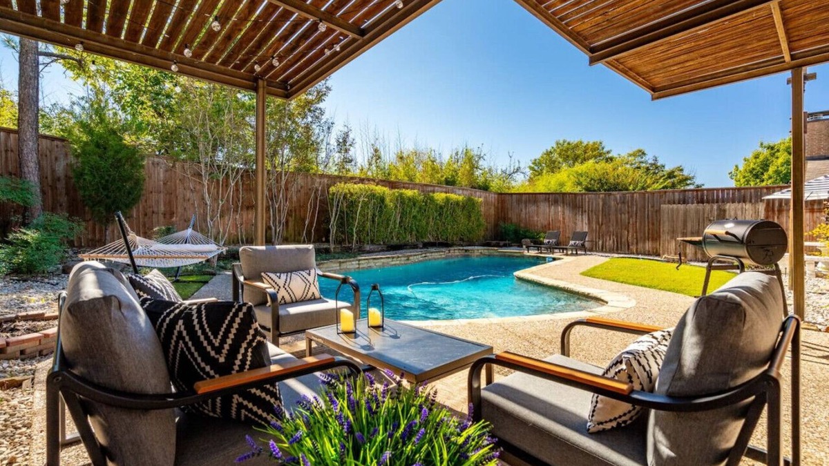 Southwest Carrollton House | Expertly Crafted Home w/Pool, Gameroom, Mini Bar