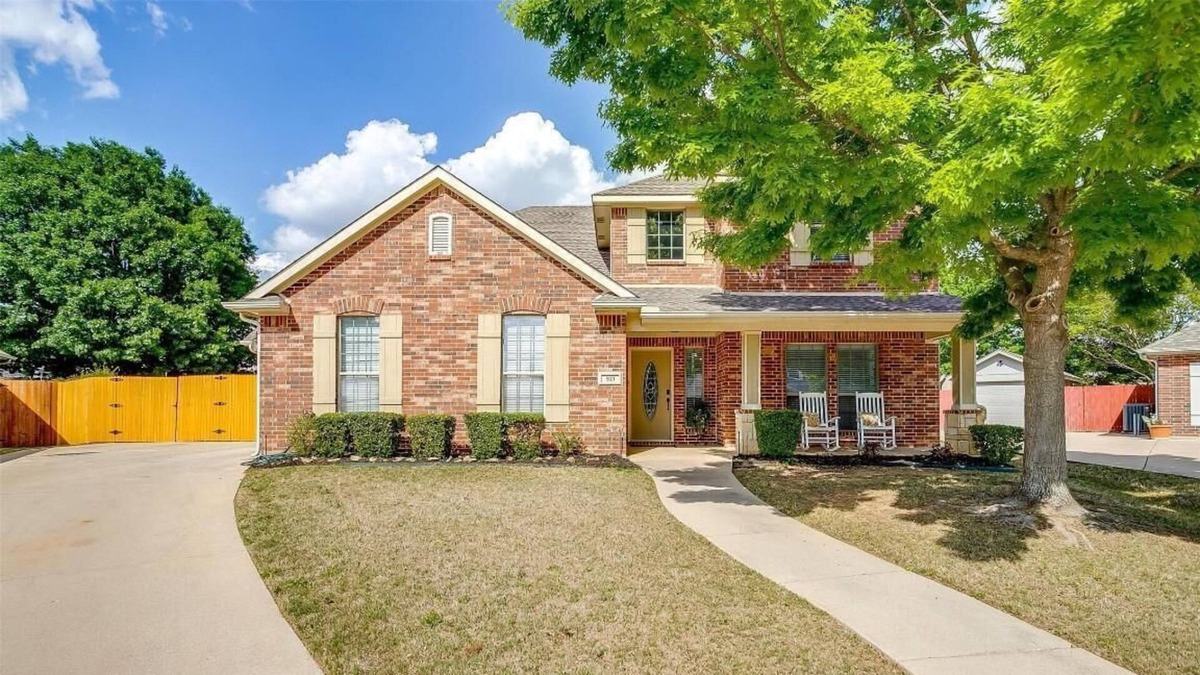 Burleson House | Exquisite 4-Bedroom Brick Home with Pool in Highly Desirable Burleson ISD