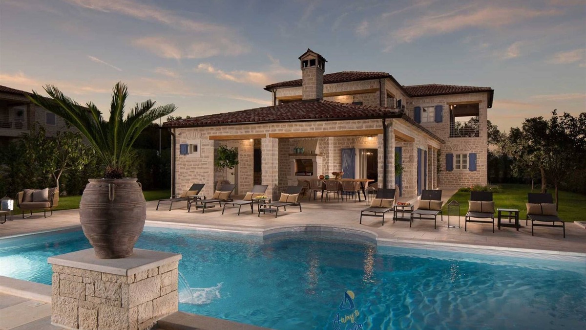 Korenici Villa | Exquisite country villa for 8 with pool, organic garden and playgrounds