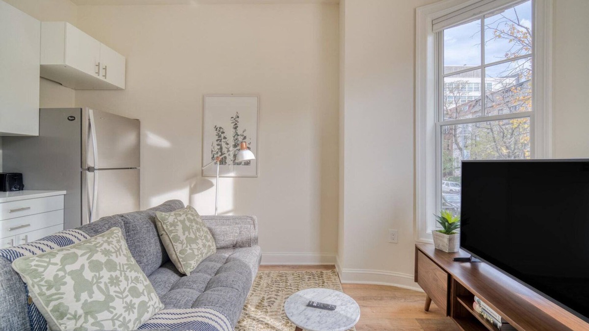 Dupont Circle Apartment | Exquisite Dupont Circle 1BR w/W/D, nr Metro Station, by Blueground