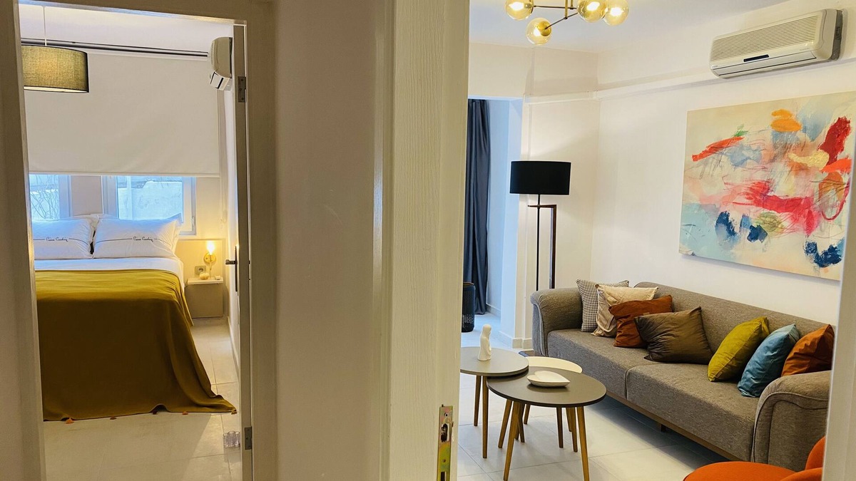 Marmaris City Center Apartment | Ezgi's Apartment with Private Garden in Marmaris