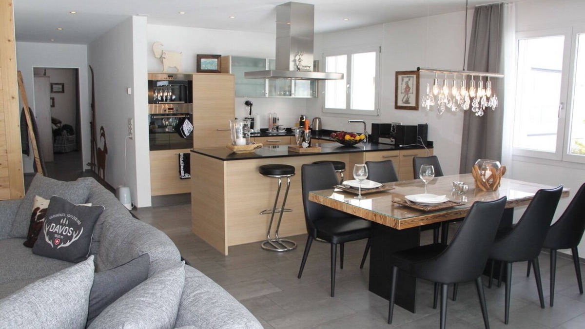 Meierhof Apartment | für 4 Gäste mit 110m² in Davos Dorf