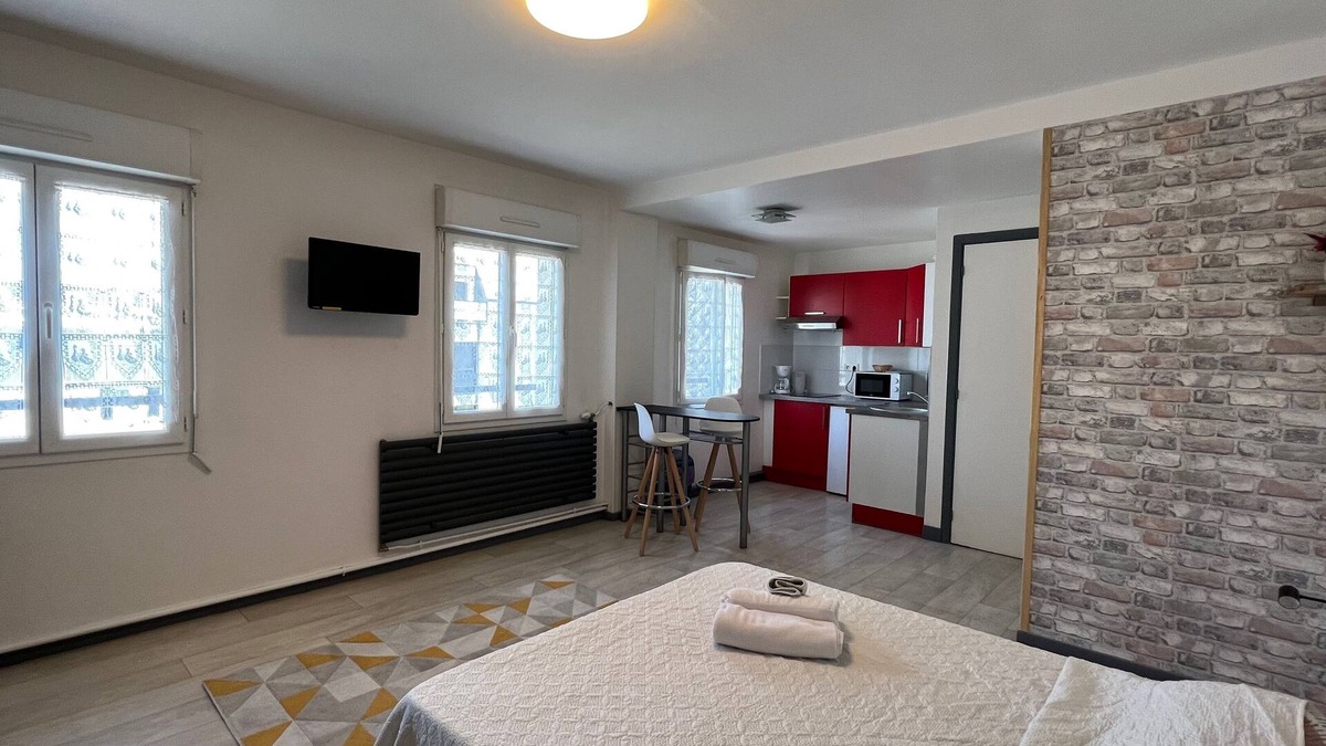 Downtown Le Havre Apartment | F1, 27 M2 near the port and the beach