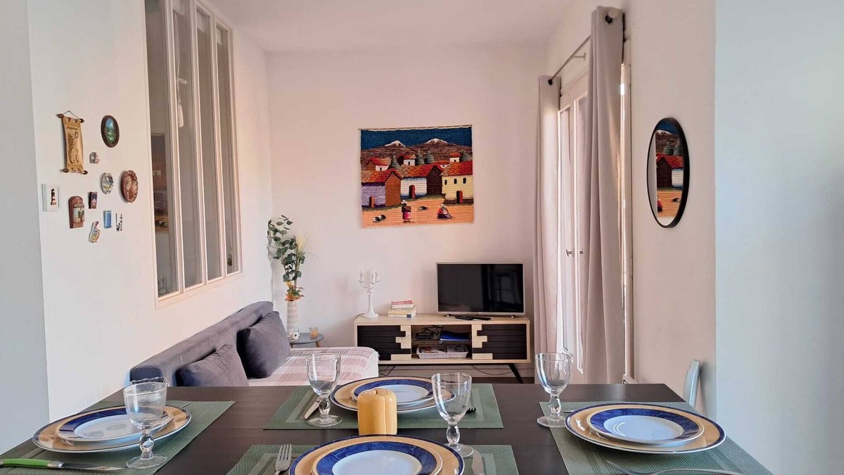 Saint-Martin Apartment | F2 Cosy Proche Centre Ville et Gare