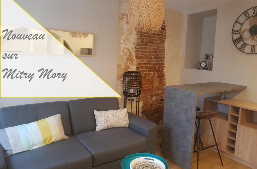 Mitry-Mory Apartment | F2 L'escale Paisible - Villepinte Aéroport CDG - Parc Astérix - Paris