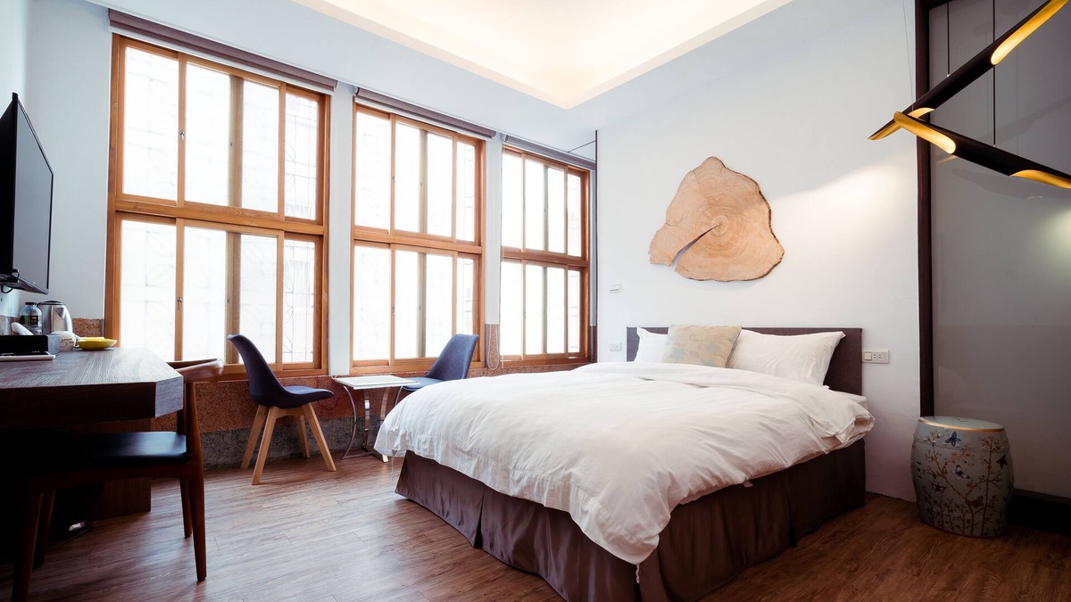 West Central District Apartment | F201 Double room in Tainan, Minzu Road