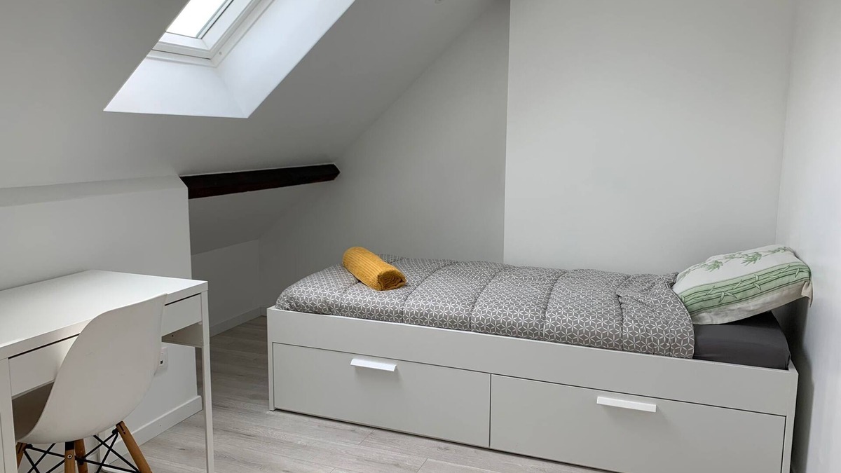 Quartier Centre Ville Apartment | F3 Grenier Maison Centre Ville Massy