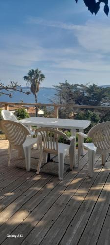 Carqueiranne Apartment | F3 RDC villa vue mer 180 face à la pointe de Giens