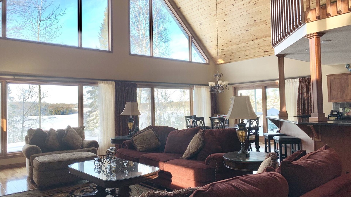 Grand Rapids House | Fabulous Fall Getaway in the National Forest/ Hot Tub and Fireplace
