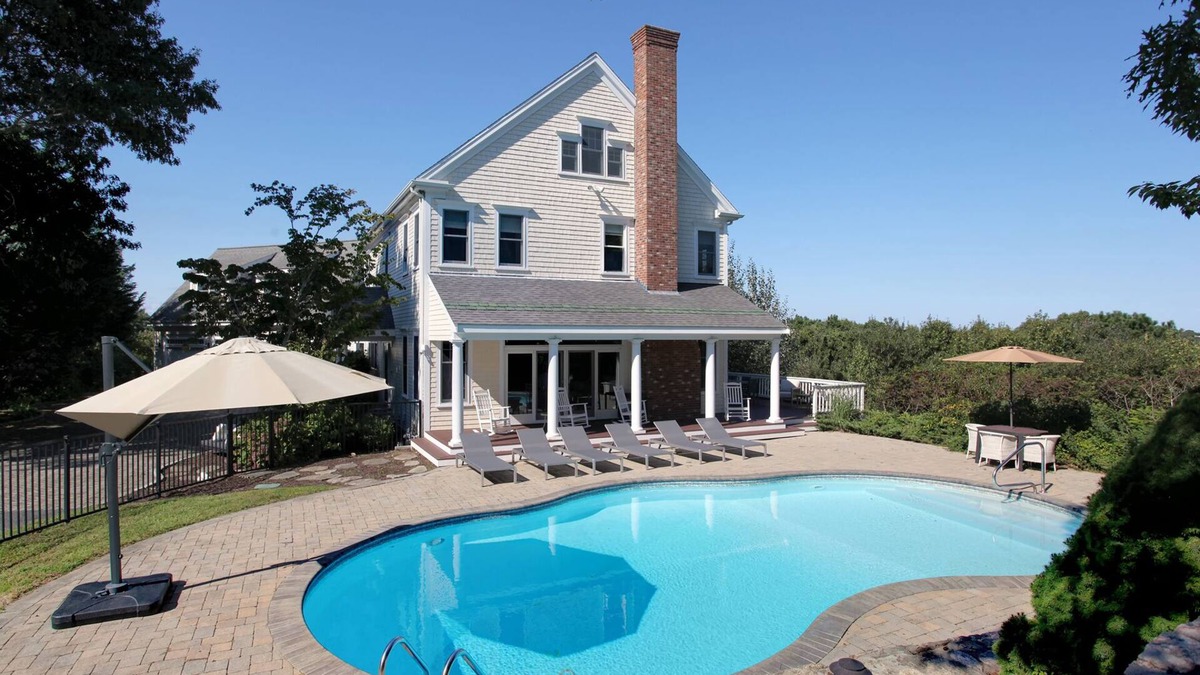 West Barnstable House | Fabulous Home and Garden Estate with Pool and Views of Sandy Neck Beach