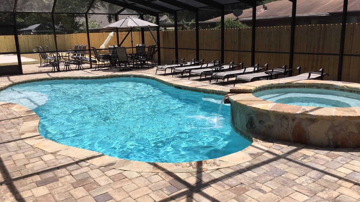 Foley House | Fabulous House~Private Pool/Spa~Sleeps 26/Volleyball,Pets OK/BEACH/Ent