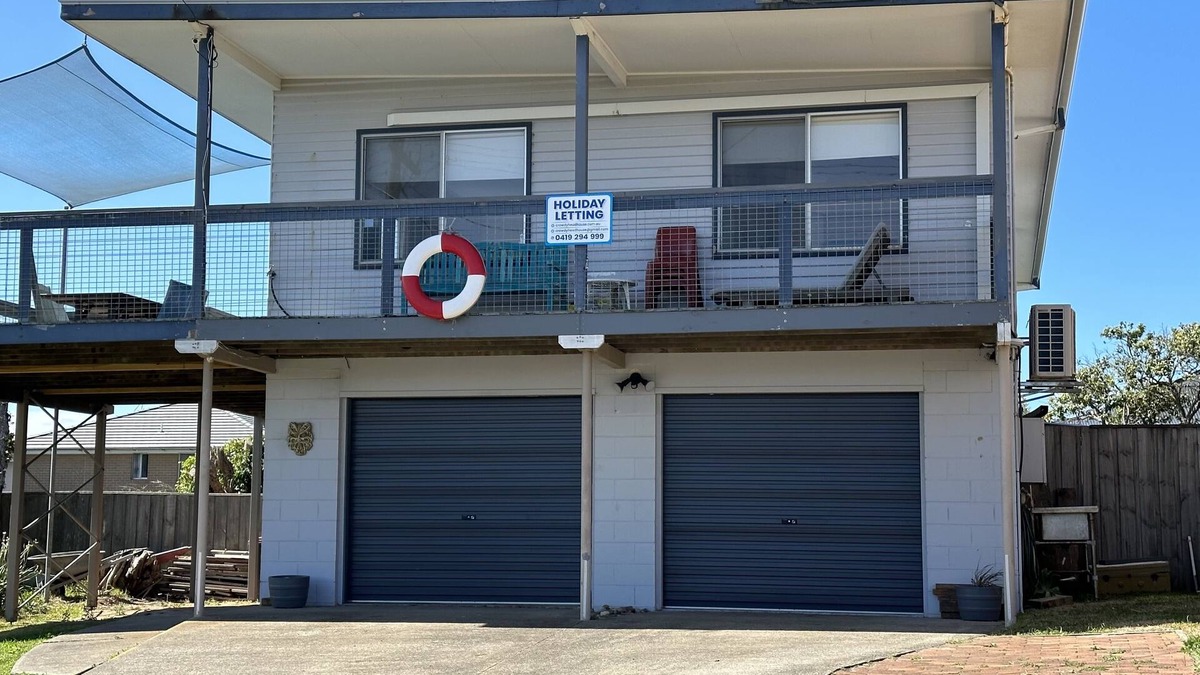 Crowdy Head House | Fabulous views from the deck across Crowdy Bay,the harbour,ocean and hinterland.