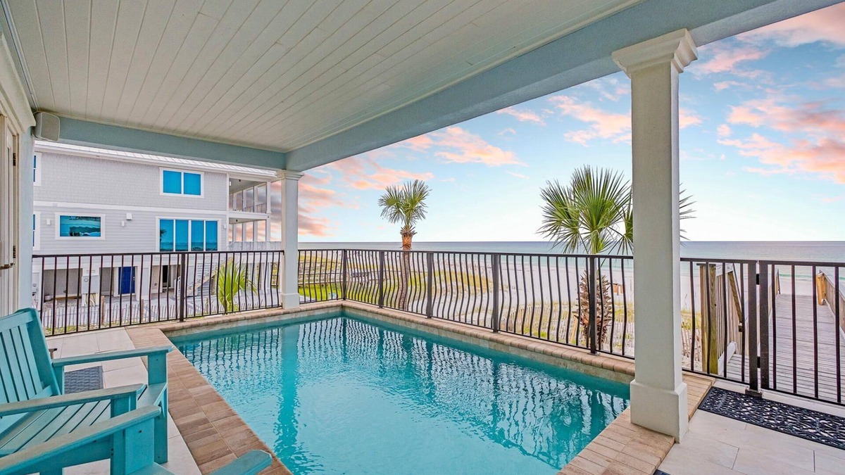Tang-O-Mar House | Fall Dates Available! It's 5 O'Clock Somewhere - Gulf Front with Private Pool! Gulf Views!
