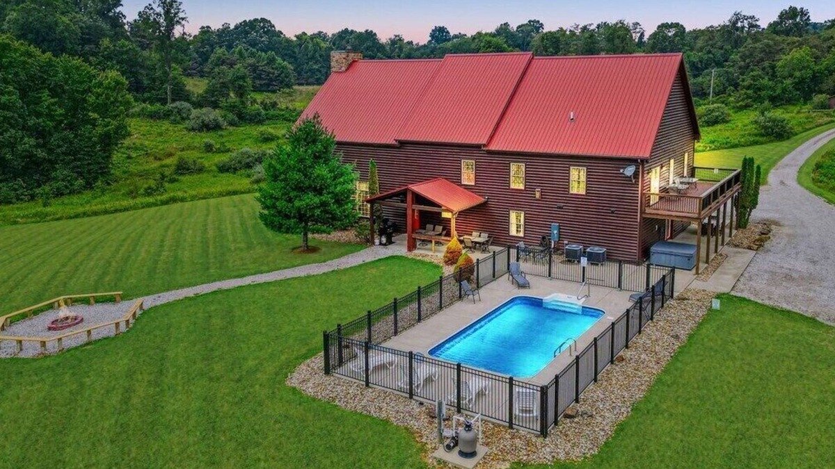 Rockbridge Cabin | Falls Lodge | Pool | 5,000 sqft