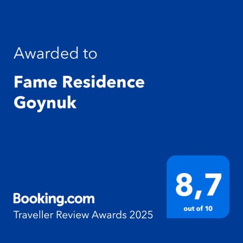 Goynuk Hotel | Fame Residence Goynuk