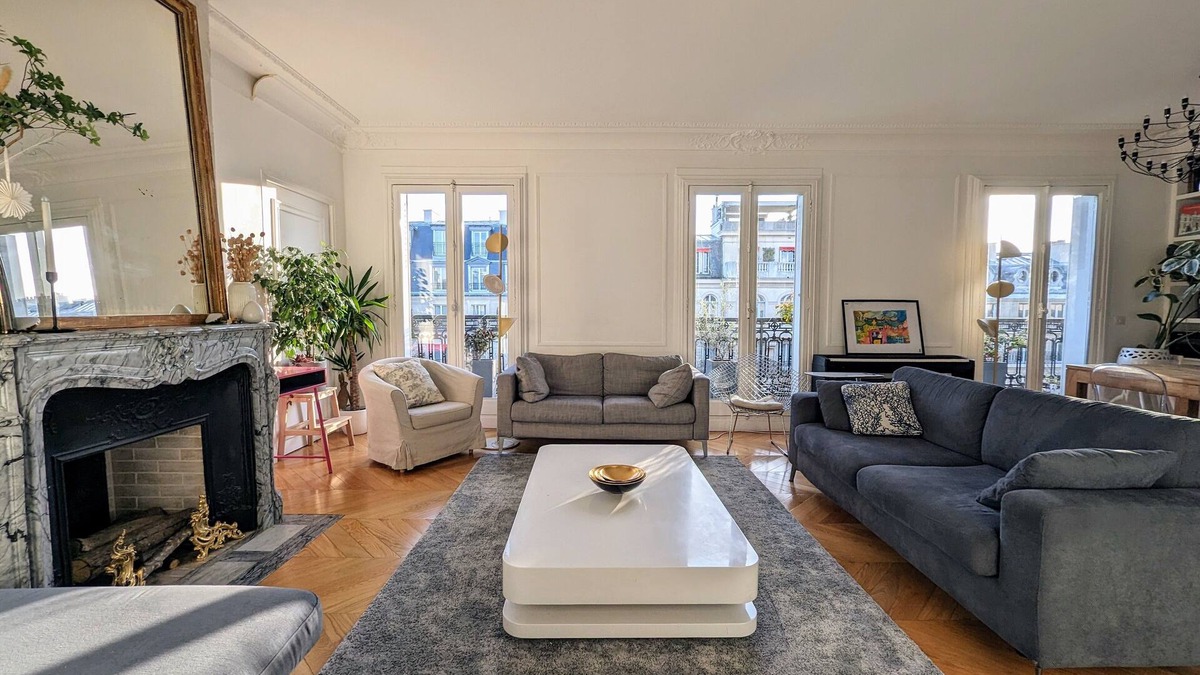 Madeleine Apartment | Familial apartment - Elysées district 110 M2, 3 BDR, 2 BA