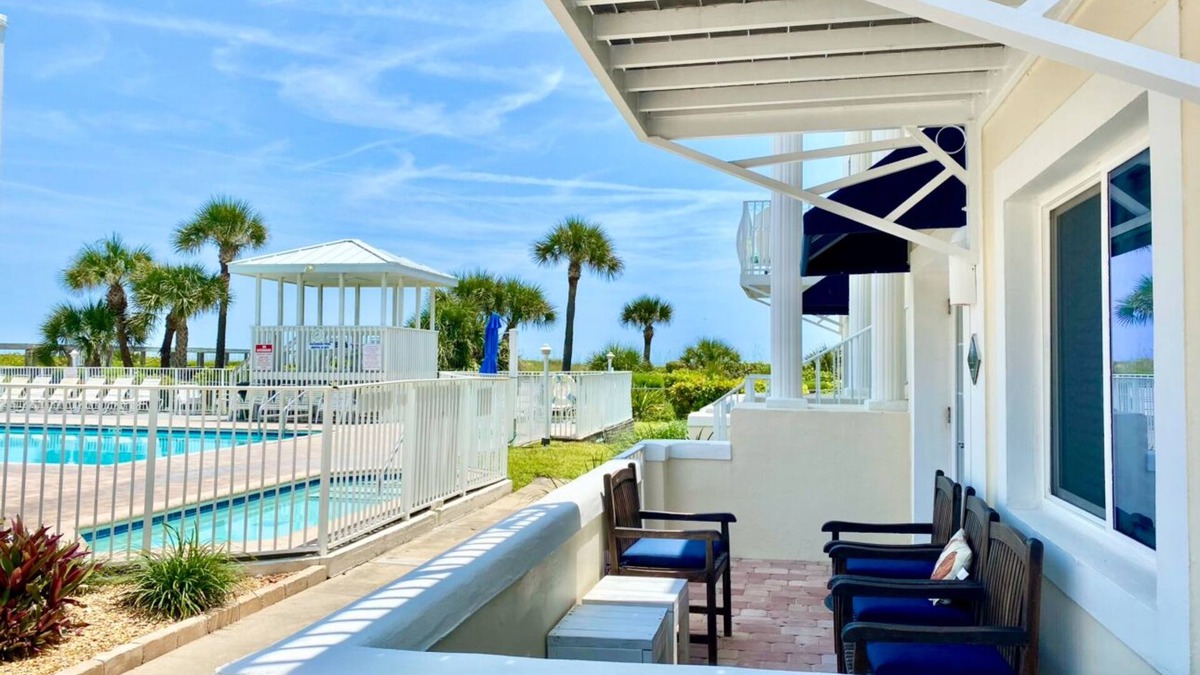 Port Canaveral Condo | Family Beachfront Retreat: Ground floor steps to ocean, all beach gear included