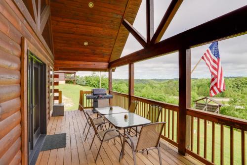 Van Buren House | Family Cabin with Deck By Mark Twain Natl Forest!