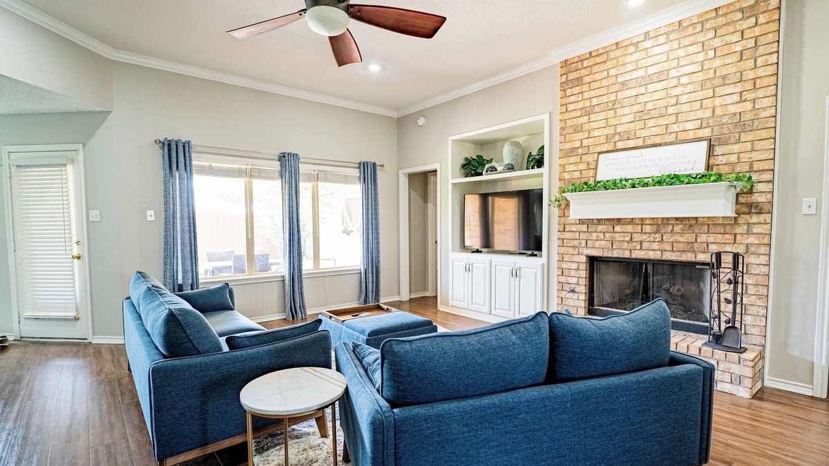Lubbock House | Family-Friendly 2BR + Dedicated Office in Lubbock